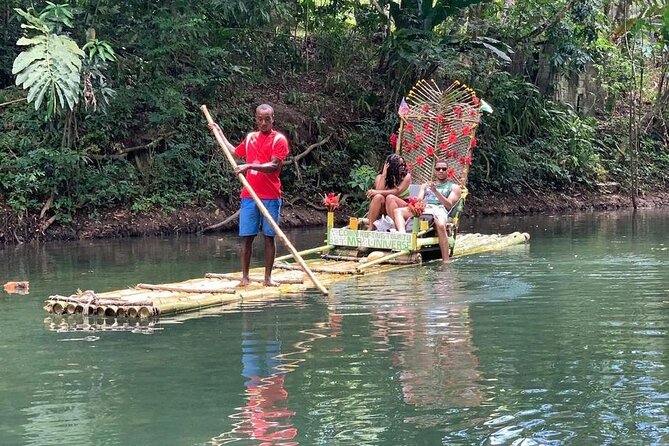 #1 Bamboo Rafting With foot Massage - Food, Music, and Extras Like Hookah or Rum Punch