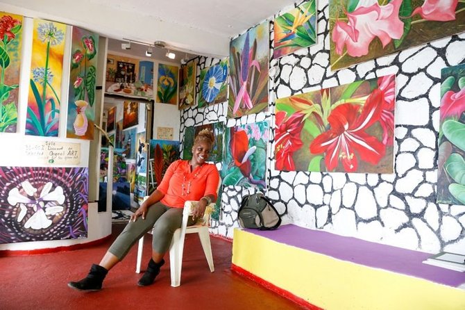 Ahhh Ras Natango Gallery and Garden Private Transfer - A Hilltop Garden Meets Jamaican Art Above Montego Bay