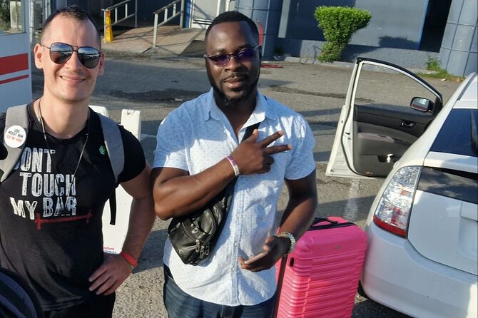 Airport /Hotel Transfer Norman Manley airport and Montego bay - Security options: self-defense training and bodyguard add-ons