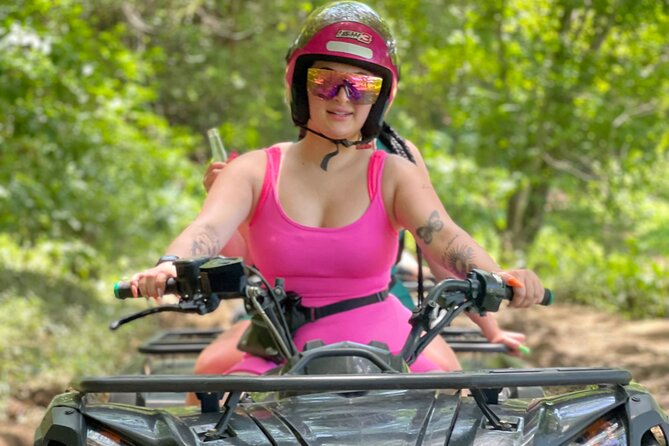 ATV and Bamboo Rafting With limestone foot massage and transport - Bamboo Rafting: When the Pace Actually Changes
