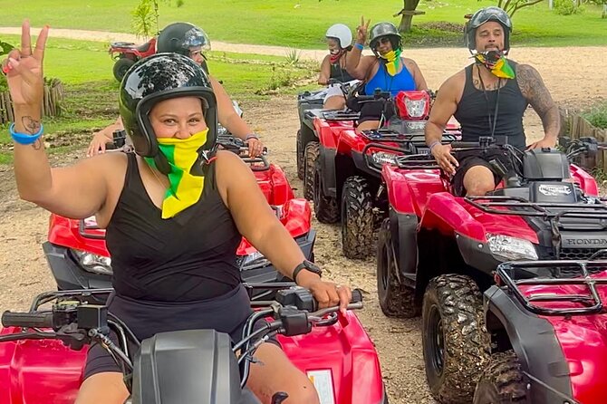 ATV, Bamboo Rafting , Horseback Ride & Blue Hole Falls Ocho Rios - Stop 3: St. Ann’s Bay horseback ride through jungle trails and into the sea