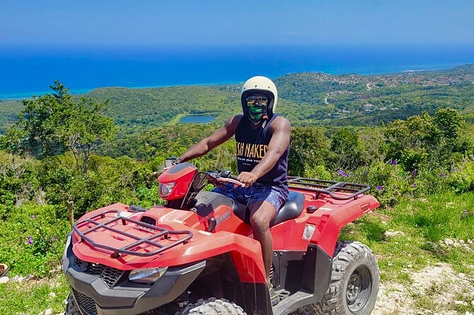 ATV, Bamboo Rafting , Horseback Ride & Blue Hole Falls Ocho Rios - Blue Hole Falls: turquoise water time and cliff-jumping option