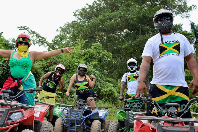 ATV, Bamboo Rafting, Horseback Ride n Swim Guided Tour - Stop 3: Blue Adventure Tours ATV Ride Up Toward Snow Hill Mountain