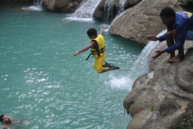ATV/ Dune Buggy and Blue Hole Adventure Tour in Ocho Rios - Blue Hole Time: Swim, Swing, and Jump In the Water