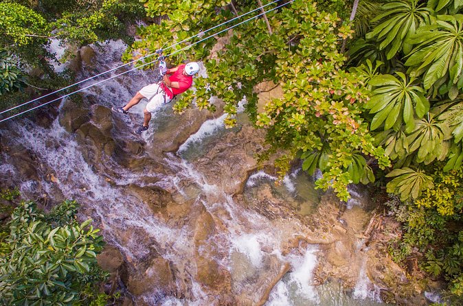 ATV, Horseback Ride, Zipline, Falls Climb + Lunch from Ocho Rios - ATV quad biking on dirt trails: the license requirement and what to wear