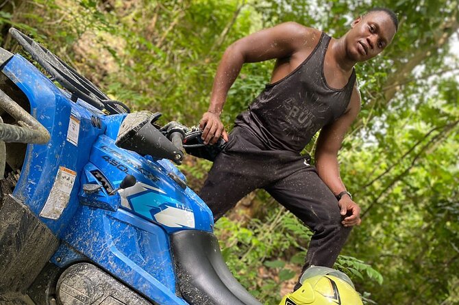 ATV Jungle Ride and Sunset at Rick’s Cafe from Montego Bay - Negril transfer and Rick’s Cafe: sunset energy with cliff jumping as an option