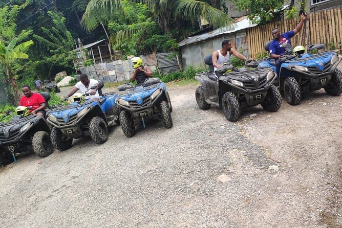 ATV Jungle Ride and Sunset at Rick’s Cafe from Montego Bay - What to bring and how to dress for ATV mud plus a cliff sunset
