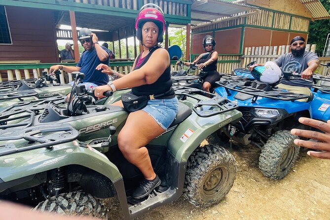 ATV Tour, Limestone Bamboo Rafting and Transportation - ATV and Bamboo Rafting in Montego Bay: A half-day that actually feels like Jamaica