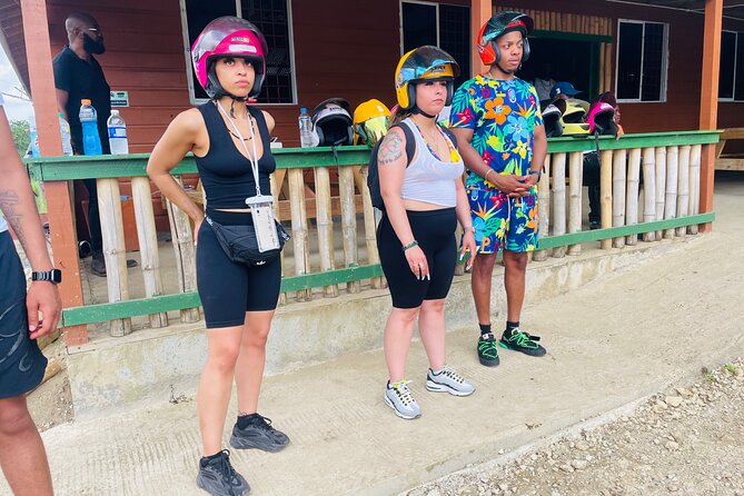 ATV Tour, Limestone Bamboo Rafting and Transportation - The transportation setup: pickup, A/C, and why it changes your day