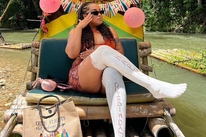 Bamboo Rafting and Limestone Massage in Montego Bay, Jamaica - Lethe bamboo rafting: a calm float with a standout captain