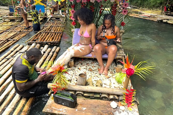 Bamboo Rafting, Catamaran Party Cruise and Snorkeling in Jamaica - Seven Mile Beach: party-leaning catamaran cruise and snorkeling time