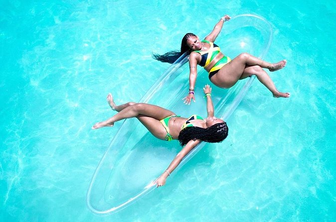 Bamboo Rafting & Clear Kayak Photoshoot Combo in Montego Bay - Lethe Estate: hills, views, and a cool break from the water