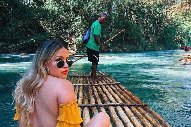 Bamboo Rafting Limestone Foot Massage/Negril 7 Miles Beach/Ricks Cafe Combo - Bamboo rafting on calm rivers, plus that limestone foot massage