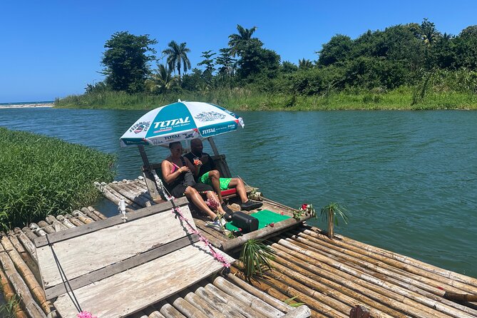 Bamboo rafting on the great river -Transportation only - The Limestone Paste Leg Massage: The Included “Local Touch”