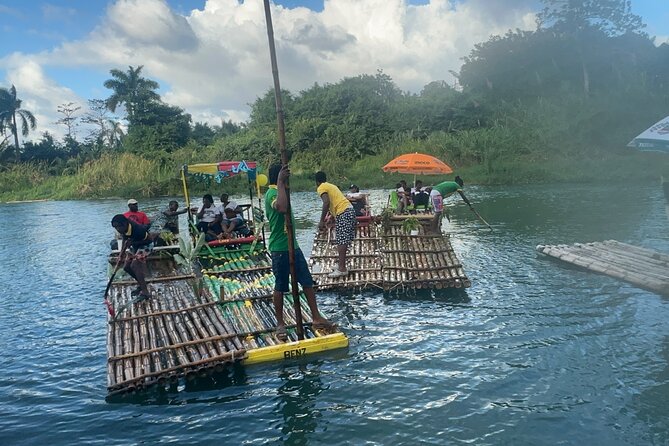 Bamboo rafting on the great river -Transportation only - Music, Safety, and Photo Spots You’ll Want to Use