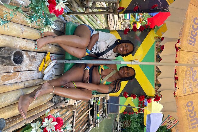 Bamboo Rafting w/ Limestone Massage Montego Bay Jamaica - Bamboo rafting on the Lethe River, guided from splashy start to steady finish
