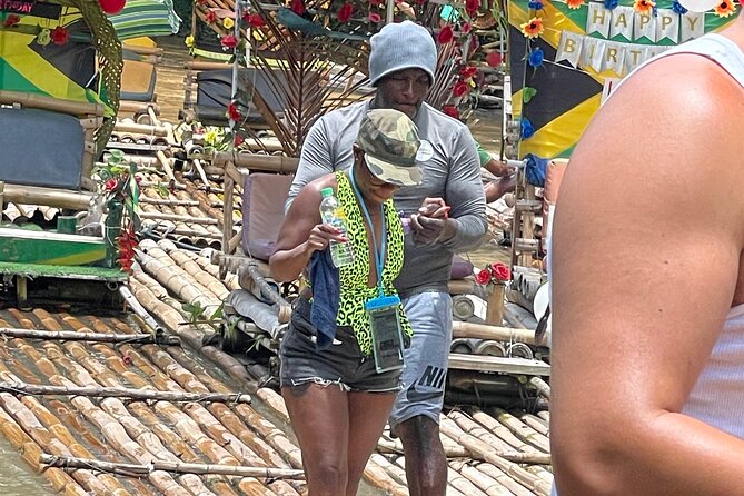 Bamboo Rafting w/ Limestone Massage Montego Bay Jamaica - Food, music, and the optional KFC stop you should treat as a bonus