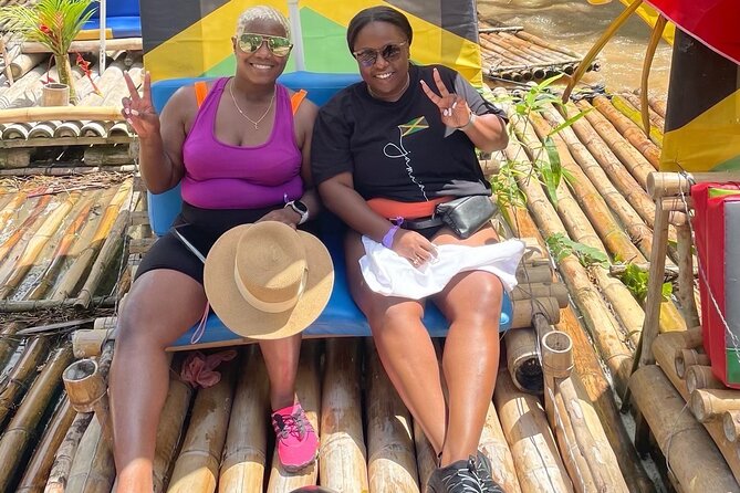 Bamboo Rafting w/ Limestone Massage Montego Bay Jamaica - Limestone massage on the water, what knees-to-ankles actually means