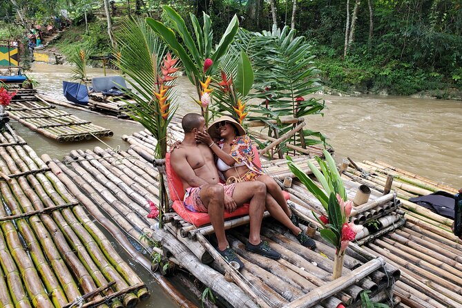 bamboo rafting with limestone foot massage - Local Fruit, Community Time, and the Human Side of Jamaica