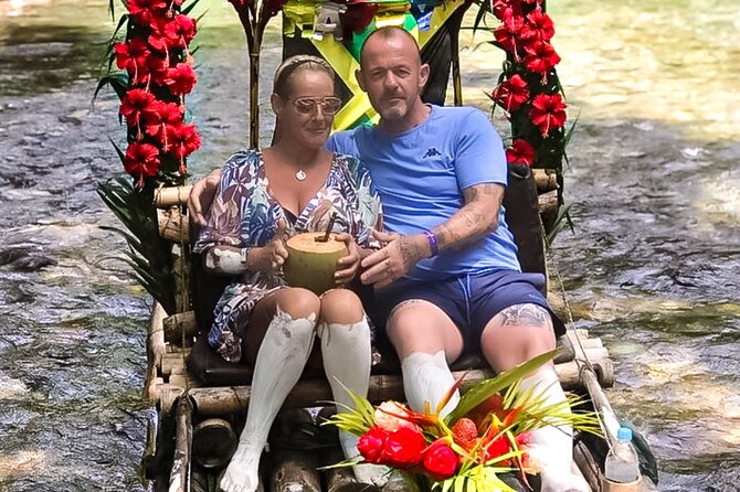 Bamboo River Rafting Limestone Foot Massage & Bottle of Rum Punch - The Bamboo Rafts: What a 30-Foot Hand-Crafted Ride Feels Like