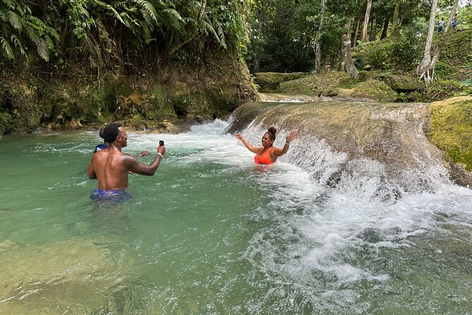 Benta River & Falls Private Tour From Montego Bay - Rope swing, mud bath, caves, and cliff jump: how the included highlights feel in real life