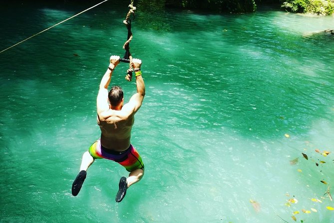Blue Hole Adventure from Falmouth - Secret Falls, Waterfalls You Can Actually Play Around In