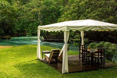 Blue Hole and Dunn’s River Falls Tour with Lunch and Cocktails at Reggae Hill