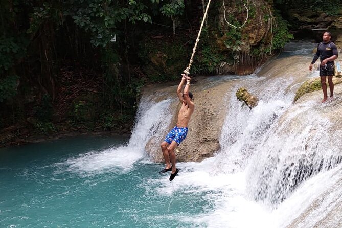Blue Hole and Dunns River Falls the Number One Rated Excursions - Blue Hole Swimming and Cave-Like Exploration in the Pools