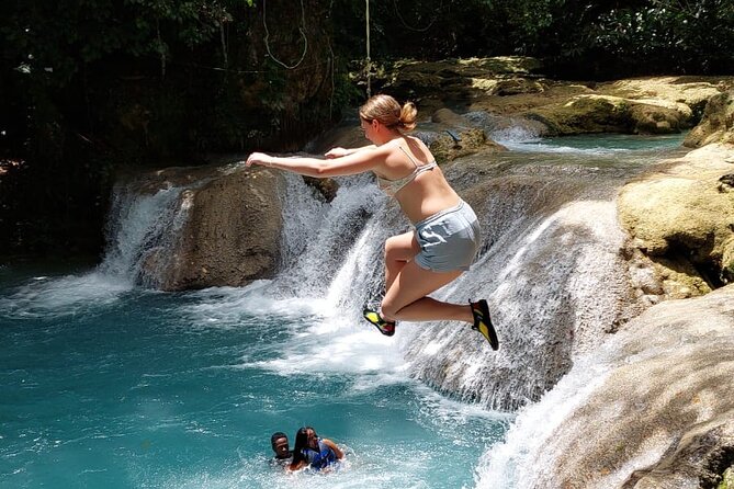 Blue Hole and Dunns River Falls the Number One Rated Excursions - Getting There From Montego Bay, 6 to 7 Hours Total