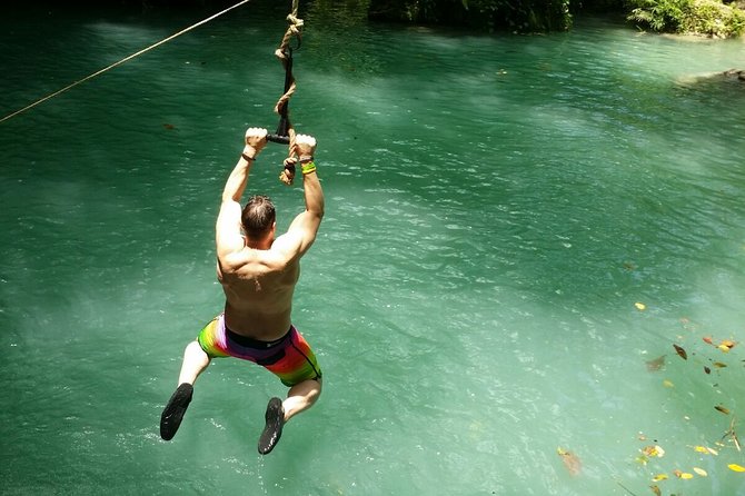 Blue Hole and Martha Brae Full-Day Tour from Montego Bay - Scotchies jerk stop: included local flavor during the day