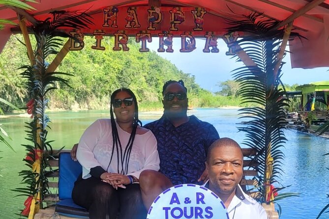Blue Hole and River Rafting in Ocho Rios - Optional add-ons: waterfall climbing, dancing, shopping, and meals