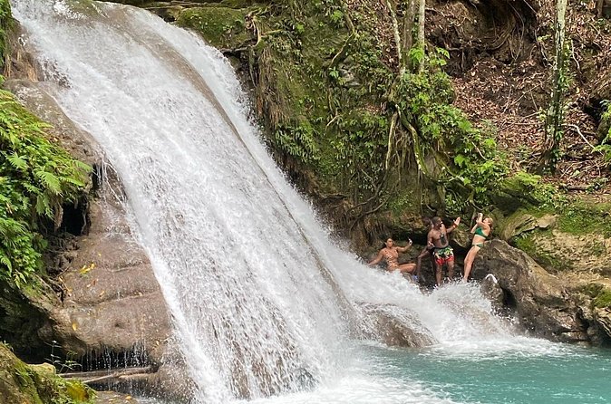 Blue Hole and River Rapids Adventure - Blue Hole in Ocho Rios: Waterfalls, Caves, and Swimming Time