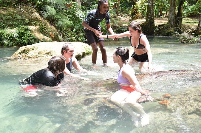Blue Hole and River Tubing Combo from Falmouth - Narration, Entertainment, and the Guides People Actually Name