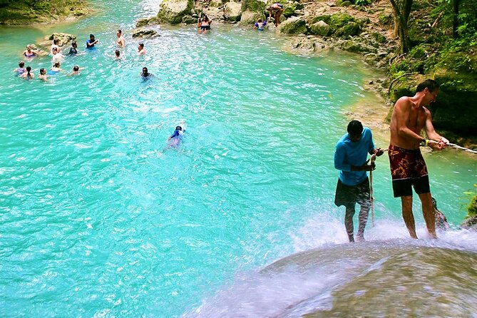 Blue Hole & Konoko Falls Park Combo Tour from Montego Bay - Guide quality is a big deal, and the feedback is clear
