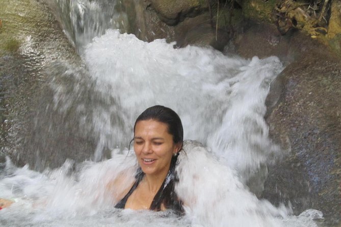 Blue Hole plus Secret Falls and Dunns River Falls Combo from Falmouth Hotels - A North-Coast Water Day With Blue Hole, Secret Falls, and Dunn’s River