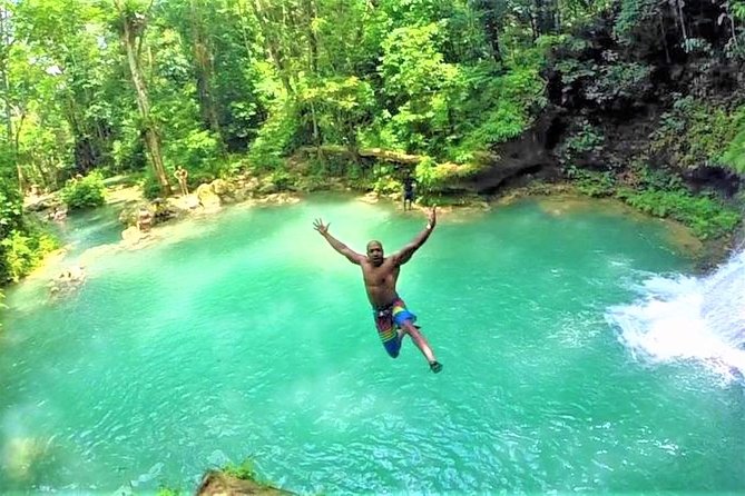 Blue Hole plus Secret Falls and Dunns River Falls Combo from Runaway Bay Hotels - What to pack and wear so you actually enjoy the water parts