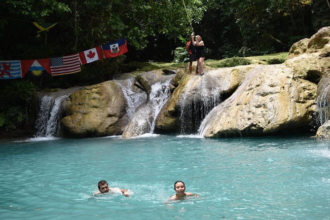 Blue Hole plus Secret Falls & Dunn's River Falls from Grand Palladium - How This Lucea Water Adventure Fits Together