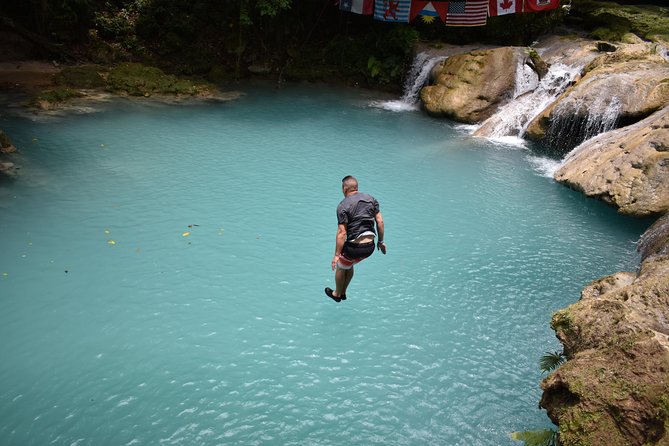 Blue Hole plus Secret Falls & Dunn's River Falls from Grand Palladium - Lunch and On-the-Road Timing Without the Headache
