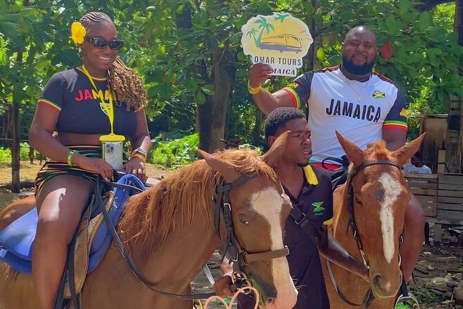 Blue Hole, River Tubing, and Horse Ride with Swim Ocho Rios - Horse Ride by the Coast, Plus the Unique Ocean Swim Moment