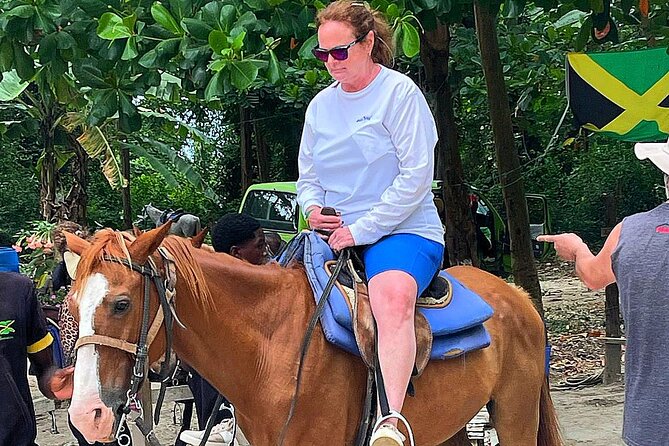 Blue Hole, River Tubing, and Horse Ride with Swim Ocho Rios - Drinks, Shopping, Lunch, and Optional Massage