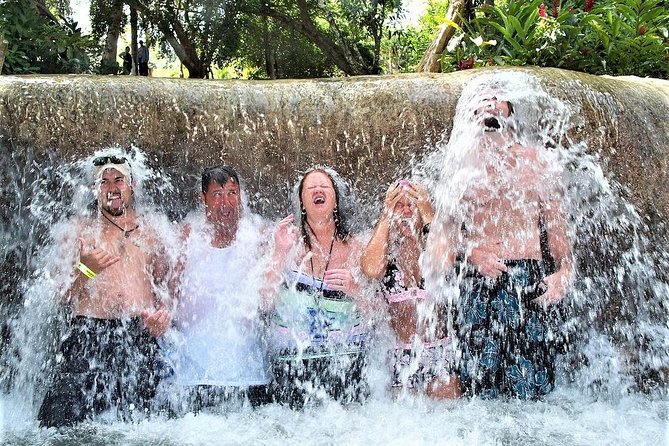 Blue Hole, Secret Falls, and Dunn's River Falls Combo Day-Trip - Dunn’s River Falls chain climb: how the guides lead you, plus the slippery reality