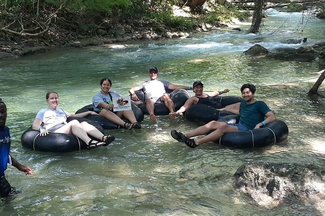 Blue Hole Secret Falls and River Tubing Private Tour - White River tubing: who will enjoy it most