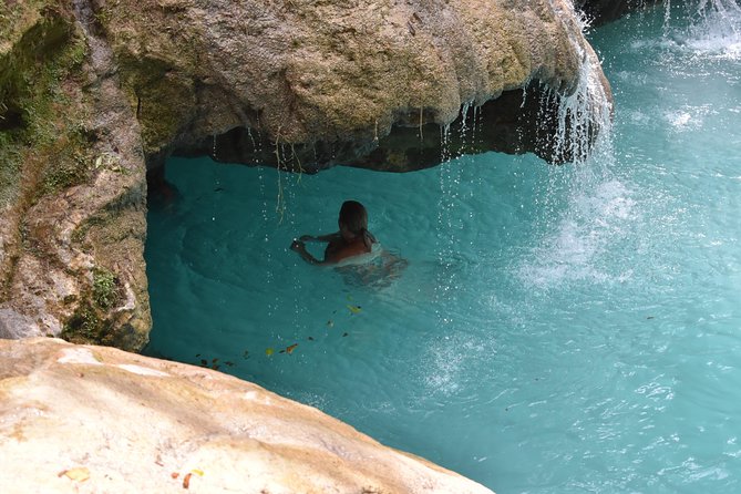 Blue Hole & Secret Falls Day Trip plus Shopping from Runaway Bay - Jerk lunch after the falls, and how to time it