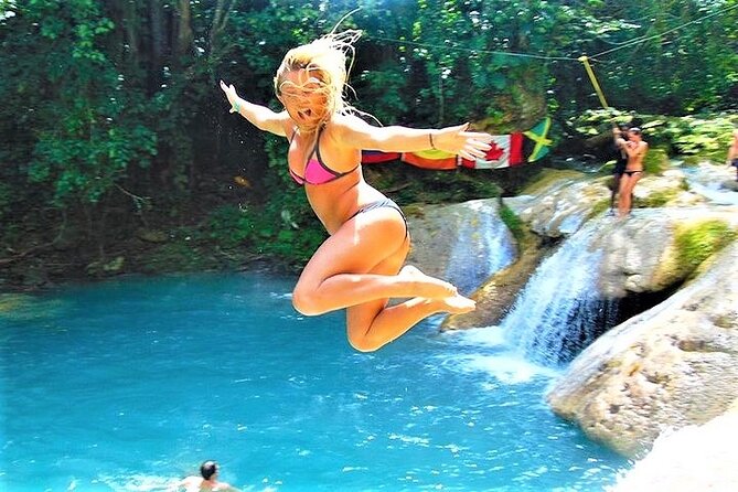 Blue Hole & Secret Falls Day-Trip with Shopping from Grand Palladium - Key highlights you should care about
