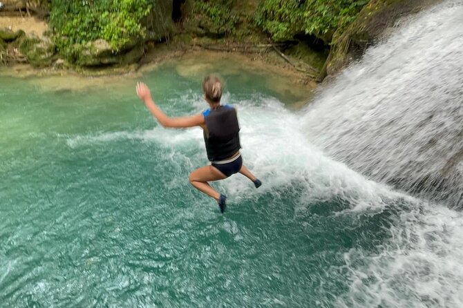 Blue Hole Secret Falls from Falmouth - Value for $150 per person, what you are paying for