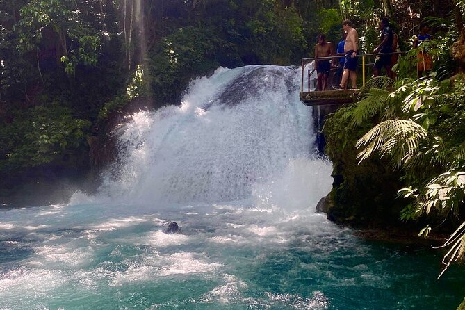Blue Hole & Secret Waterfalls Tour from Falmouth Cruise Ships - About the Secret Waterfalls part of the name