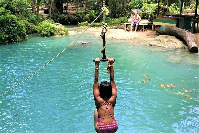 Blue Hole Waterfall & Beach Break Shore Excursion from Port of Falmouth - Key things to know before you go