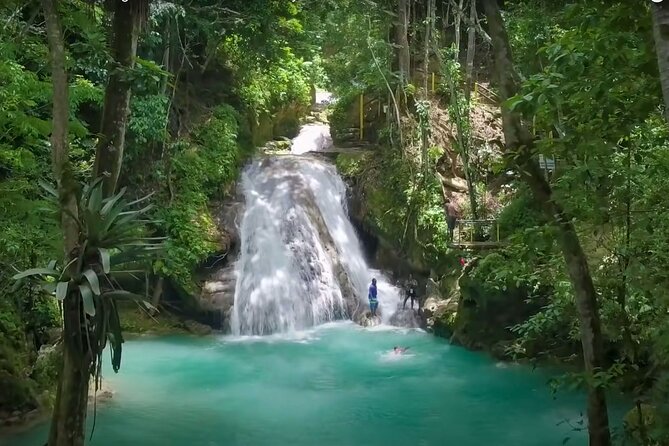 Blue Hole Waterfalls and Rasta Garden from Montego Bay - Montego Bay to Ocho Rios, the day plan that actually feels like a trip