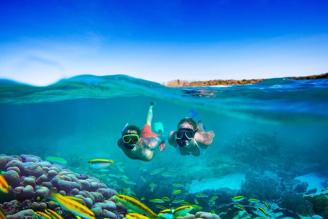 Catamaran Party Cruise and Snorkeling from Montego Bay - The Margaritaville stop: a 45-minute ticket with slide and inflatable fun