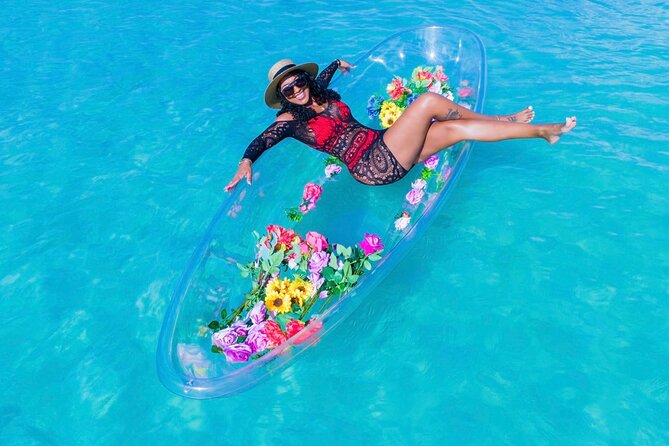 Clear kayak Drone Photo Shoot - Clear Kayak Meets Drone Photos: Montego Bay’s Look in One Quick Session
